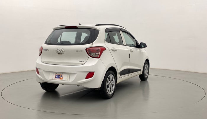 2015 Hyundai Grand i10 SPORTZ 1.2 KAPPA VTVT, Petrol, Manual, 64,053 km, Right Back Diagonal