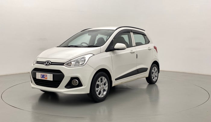2015 Hyundai Grand i10 SPORTZ 1.2 KAPPA VTVT, Petrol, Manual, 64,053 km, Left Front Diagonal