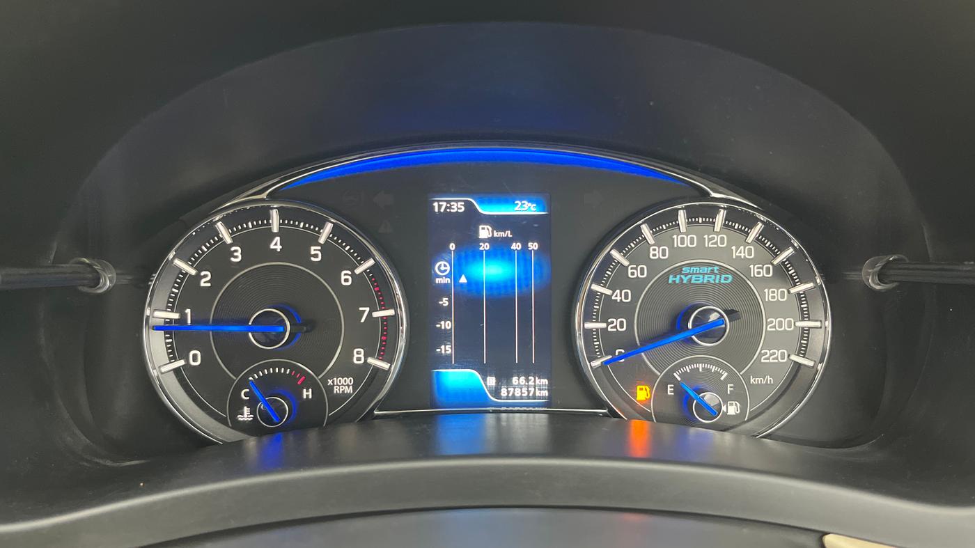 2019 Maruti Ciaz ALPHA 1.5 SHVS PETROL, Petrol, Manual, 87,857 km, Odometer Image