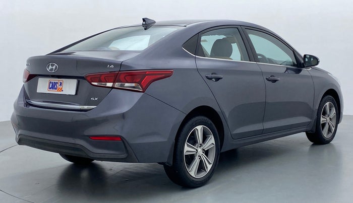 2018 Hyundai Verna 1.6 SX VTVT, Petrol, Manual, 34,323 km, Right Back Diagonal (45- Degree) View