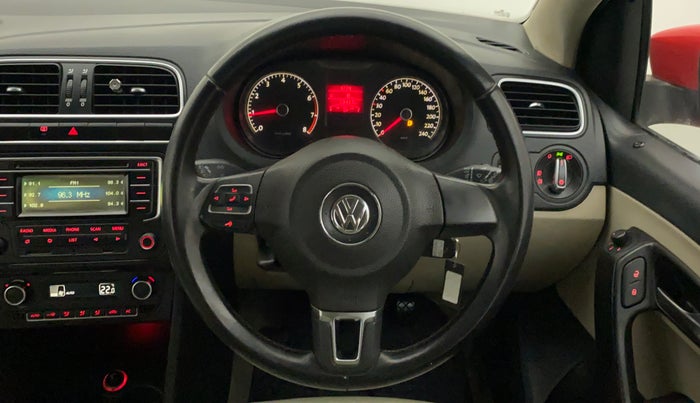 2013 Volkswagen Polo HIGHLINE1.2L, Petrol, Manual, 50,290 km, Steering Wheel Close Up