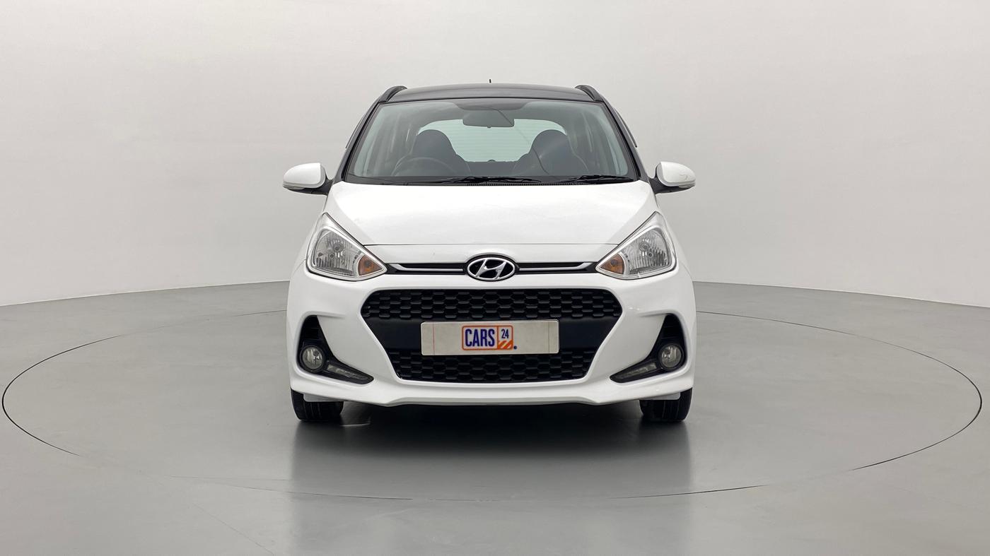 2019 Hyundai Grand i10 SPORTZ DUAL TONE 1.2 VTVT, Petrol, Manual, 43,550 km, Front