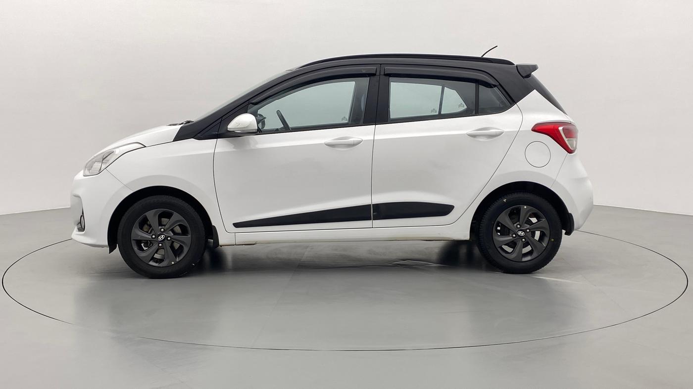 2019 Hyundai Grand i10 SPORTZ DUAL TONE 1.2 VTVT, Petrol, Manual, 43,550 km, Left Side