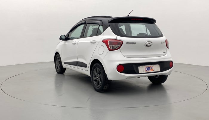 2019 Hyundai Grand i10 SPORTZ DUAL TONE 1.2 VTVT, Petrol, Manual, 43,550 km, Left Back Diagonal