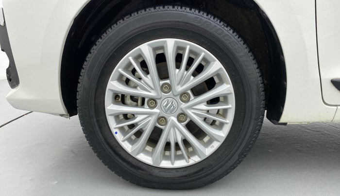2020 Maruti Ertiga VXI SHVS, Petrol, Manual, 13,814 km, Left Front Wheel