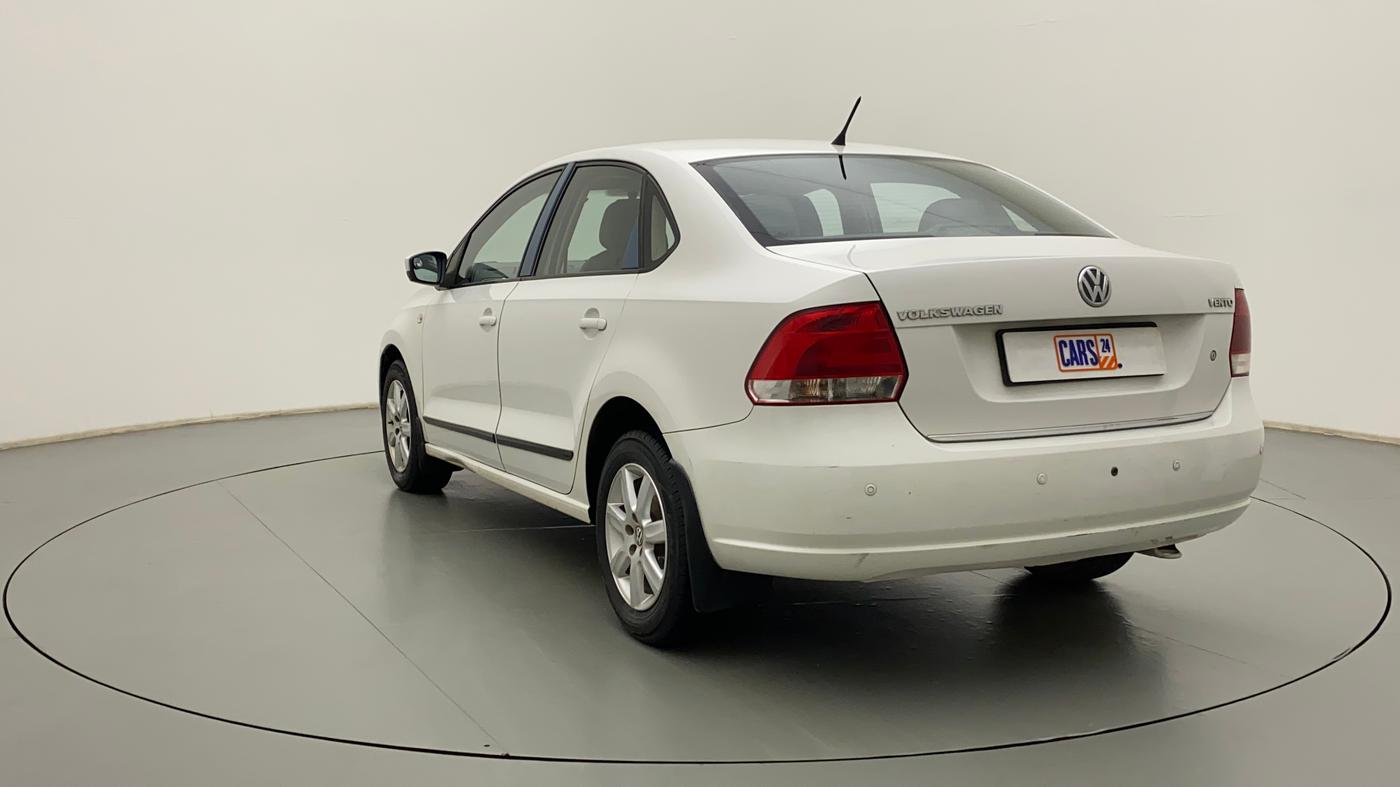 2011 Volkswagen Vento HIGHLINE PETROL AT, Petrol, Automatic, 61,100 km, Left Back Diagonal