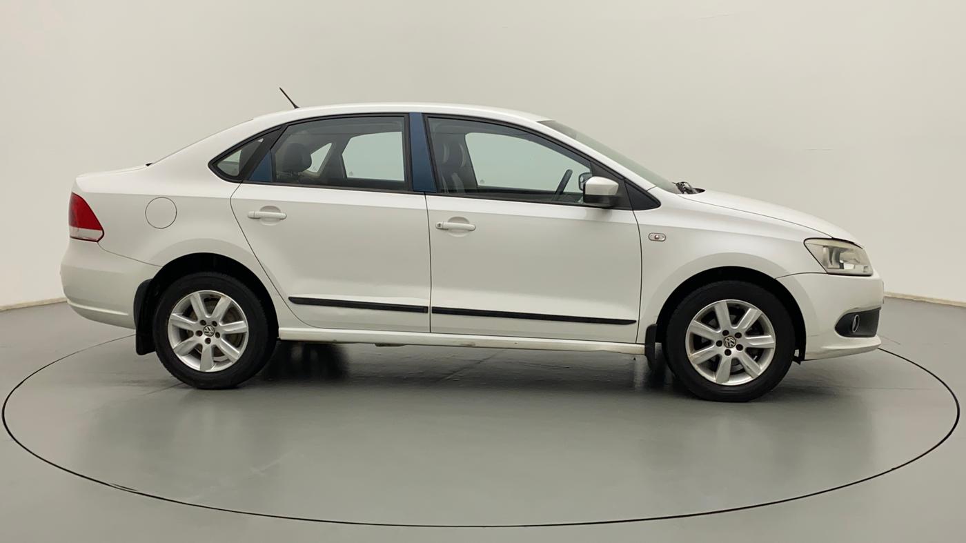 2011 Volkswagen Vento HIGHLINE PETROL AT, Petrol, Automatic, 61,100 km, Right Side View