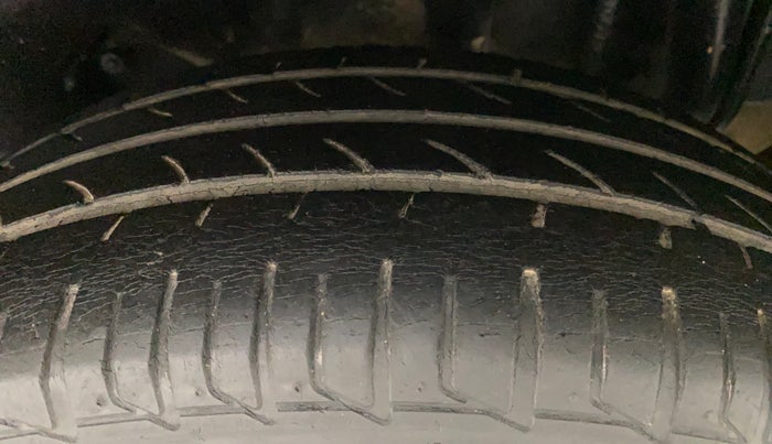 2017 Tata Tiago XZA PETROL, Petrol, Automatic, 45,408 km, Left Rear Tyre Tread