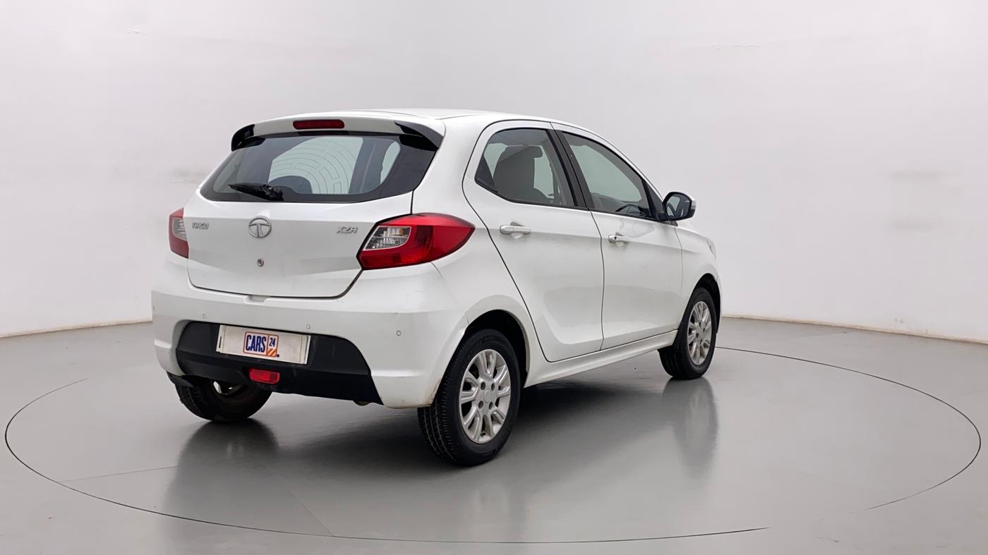 2017 Tata Tiago XZA PETROL, Petrol, Automatic, 45,408 km, Right Back Diagonal