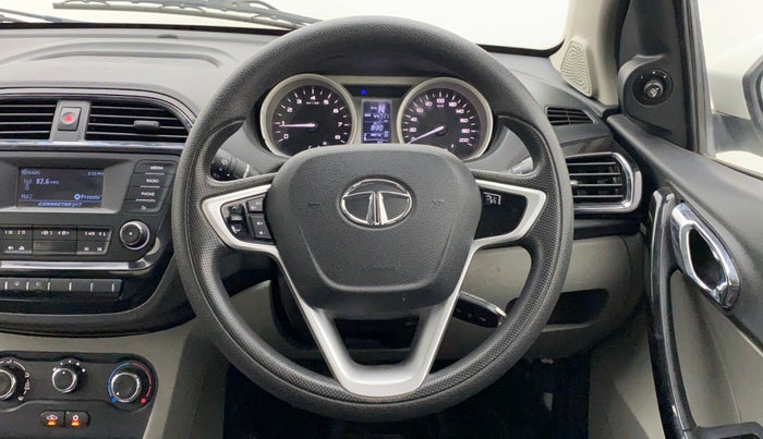 2017 Tata Tiago XZA PETROL, Petrol, Automatic, 45,408 km, Steering Wheel Close Up