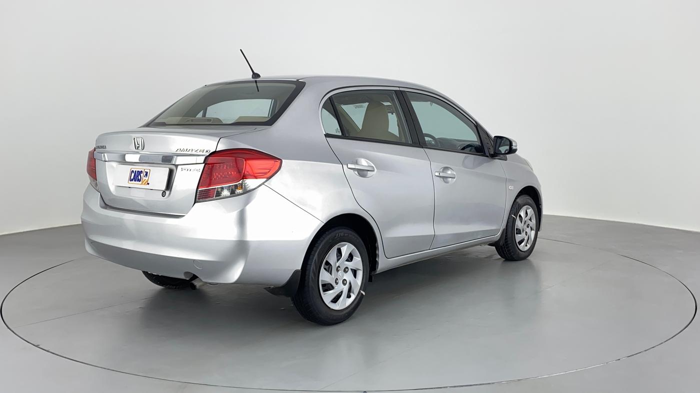 2015 Honda Amaze 1.5 SMT I DTEC, Diesel, Manual, 51,645 km, Right Back Diagonal