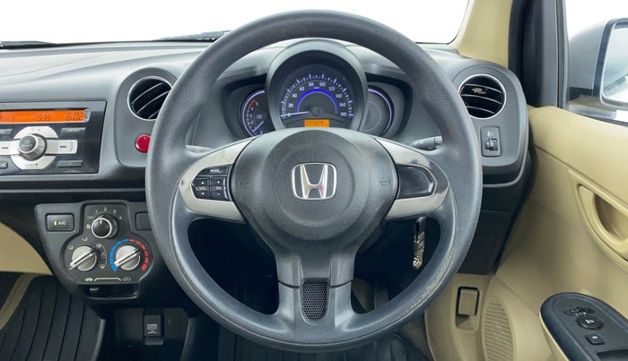 2015 Honda Amaze 1.5 SMT I DTEC, Diesel, Manual, 51,645 km, Steering Wheel Close Up
