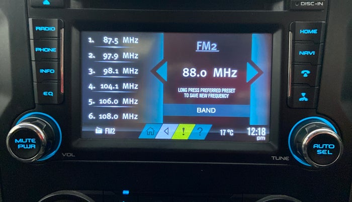 2018 Mahindra Scorpio S11, Diesel, Manual, 40,233 km, Infotainment System