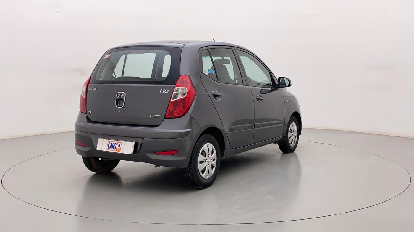 2012 Hyundai i10 MAGNA 1.2, Petrol, Manual, 67,944 km, Right Back Diagonal