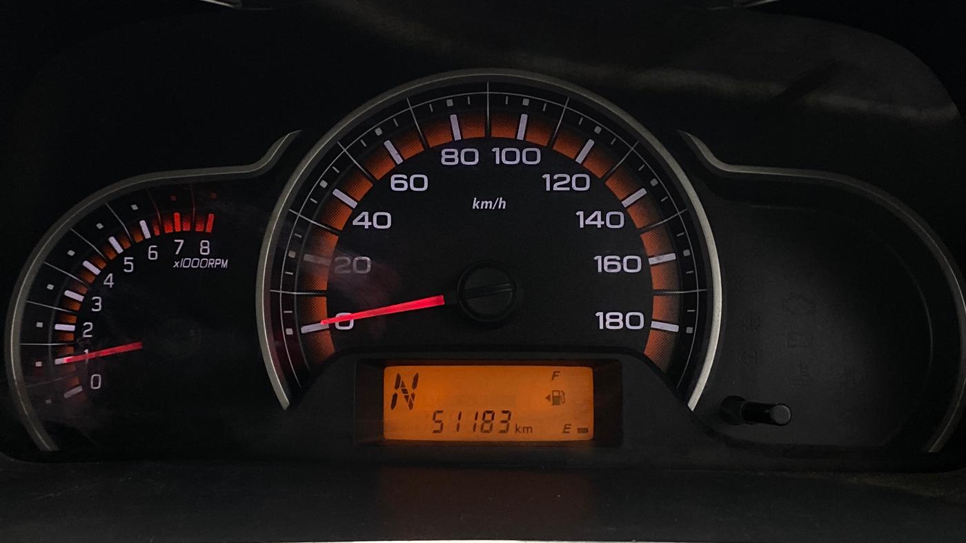 2017 Maruti Alto K10 VXI (O) AMT, Petrol, Automatic, 51,179 km, Odometer Image