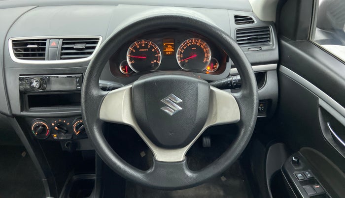 2014 Maruti Swift VXI, Petrol, Manual, 52,507 km, Steering Wheel Close Up