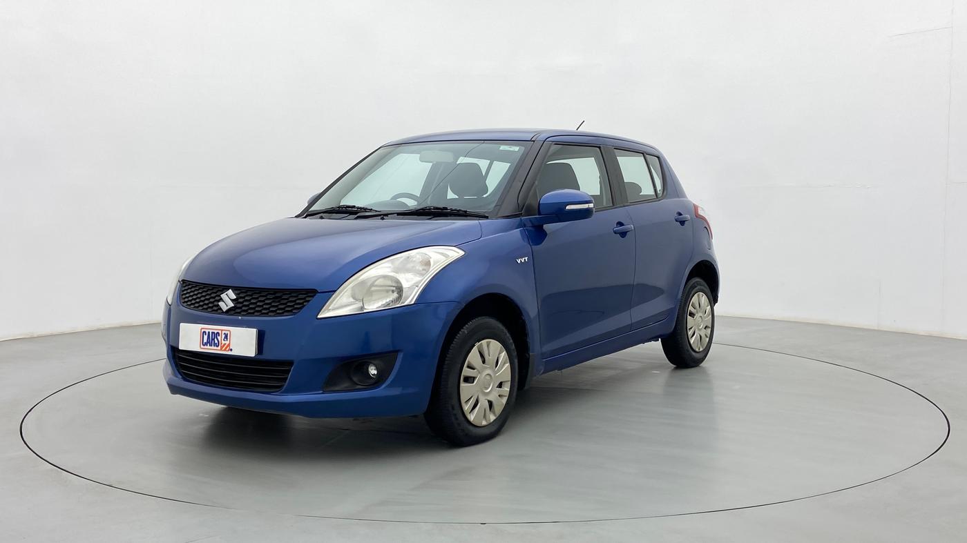 2014 Maruti Swift VXI, Petrol, Manual, 52,507 km, Left Front Diagonal