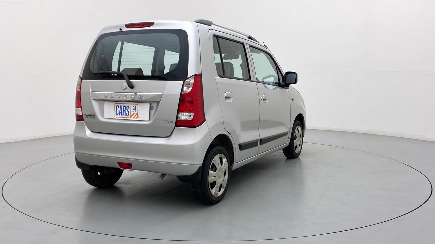 2015 Maruti Wagon R 1.0 VXI, Petrol, Manual, 49,865 km, Right Back Diagonal