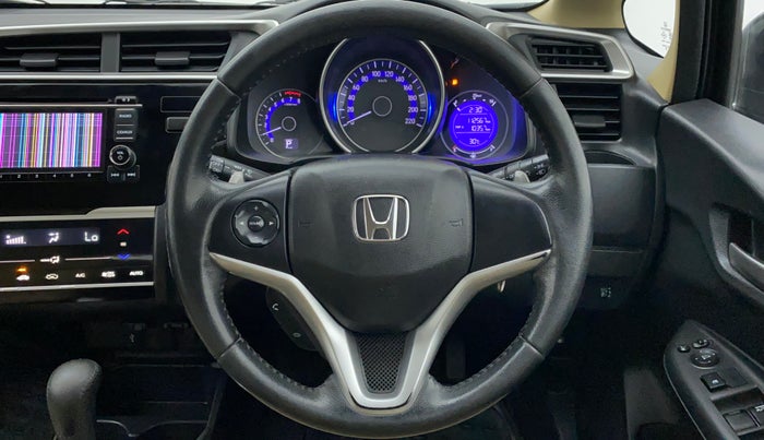 2017 Honda Jazz 1.2L I-VTEC V AT, Petrol, Automatic, 1,12,638 km, Steering Wheel Close Up