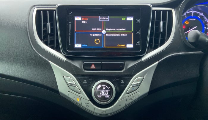 2017 Maruti Baleno ALPHA PETROL 1.2, Petrol, Manual, 58,483 km, Air Conditioner