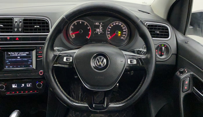 2017 Volkswagen Polo GT TSI AT, Petrol, Automatic, 1,04,094 km, Steering Wheel Close Up