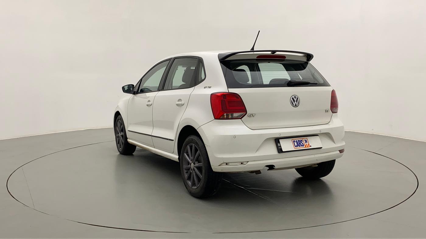 2017 Volkswagen Polo GT TSI AT, Petrol, Automatic, 1,04,094 km, Left Back Diagonal