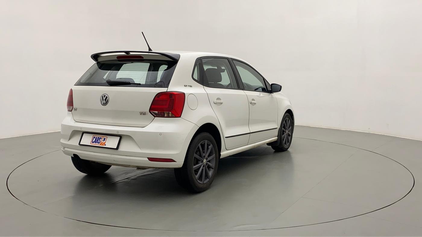 2017 Volkswagen Polo GT TSI AT, Petrol, Automatic, 1,04,094 km, Right Back Diagonal