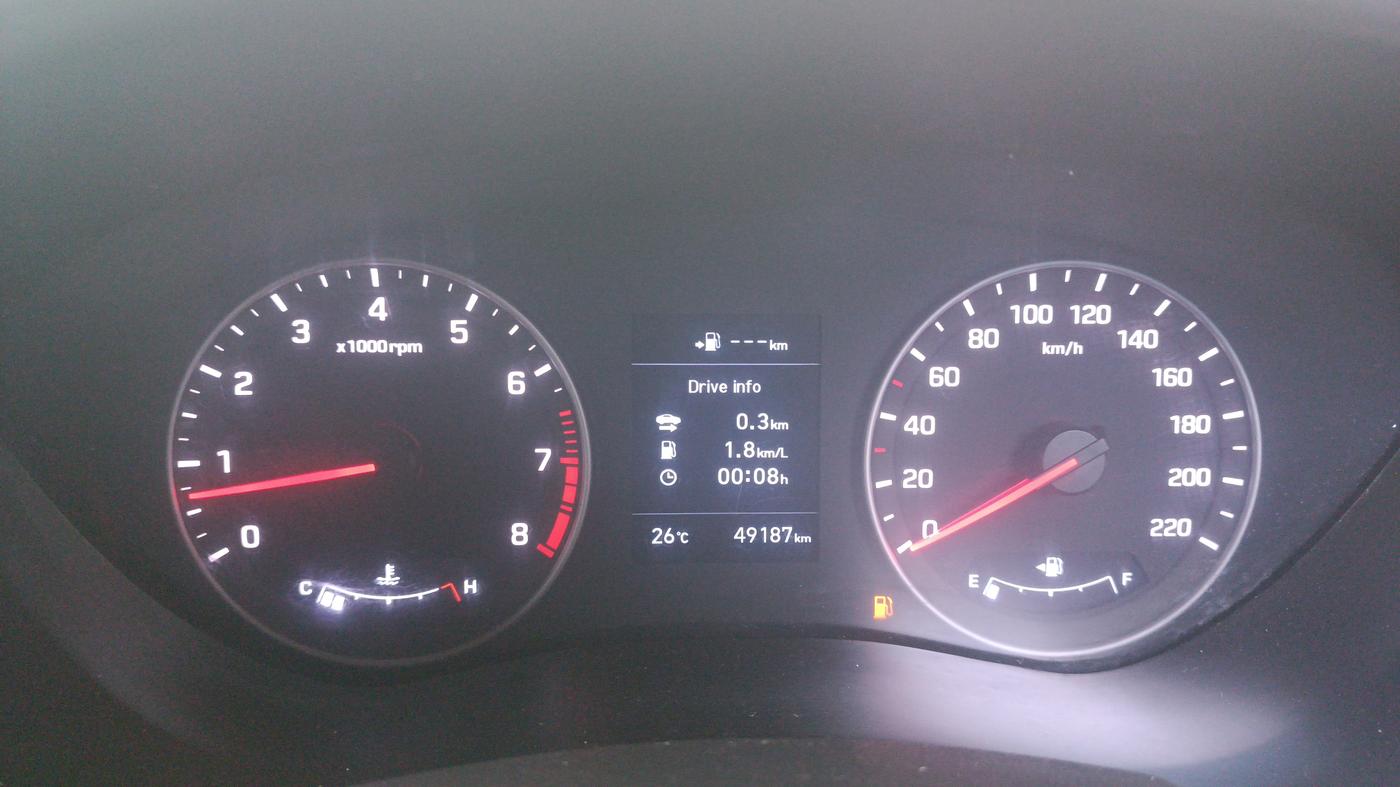 2020 Hyundai Elite i20 ASTA 1.2 (O), Petrol, Manual, 49,187 km, Odometer Image