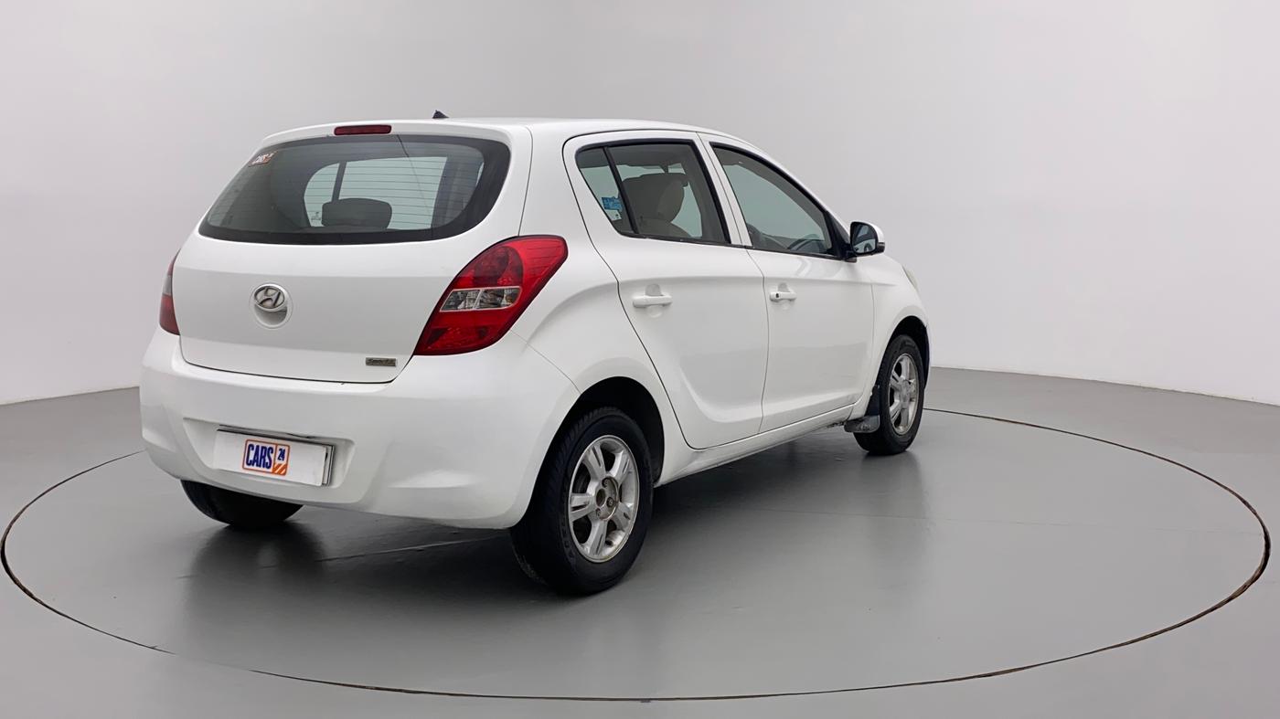 2011 Hyundai i20 SPORTZ (O) 1.2, Petrol, Manual, 56,171 km, Right Back Diagonal