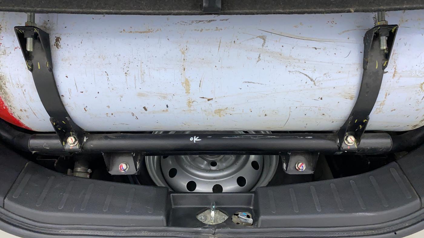 2014 Maruti Wagon R 1.0 LXI CNG, CNG, Manual, 67,675 km, Boot Inside