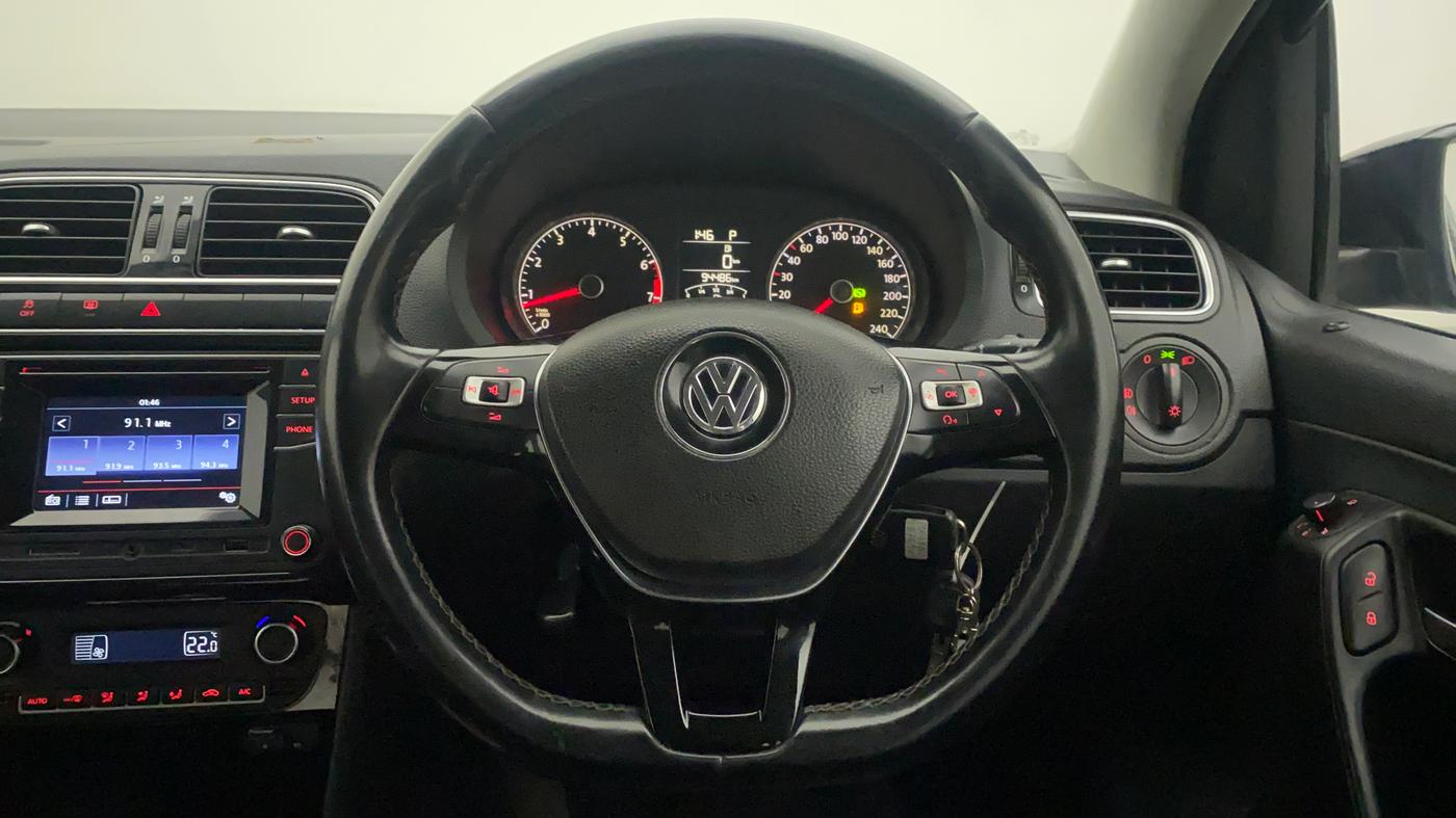 2016 Volkswagen Polo GT TSI AT, Petrol, Automatic, 94,534 km, Steering Wheel Close Up