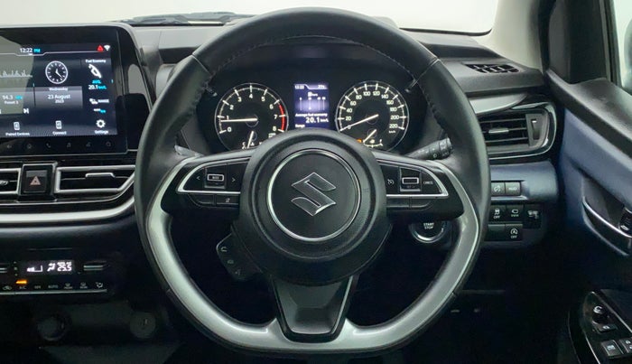 2022 Maruti Baleno ALPHA 1.2 AGS, Petrol, Automatic, 16,483 km, Steering Wheel Close Up