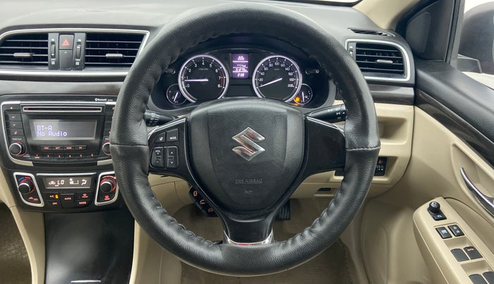 2014 Maruti Ciaz ZXI, Petrol, Manual, 51,279 km, Steering Wheel Close Up