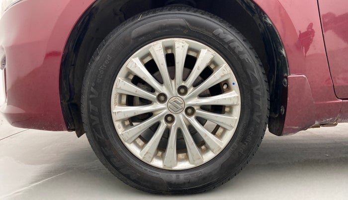 2014 Maruti Ciaz ZXI, Petrol, Manual, 51,279 km, Left Front Wheel