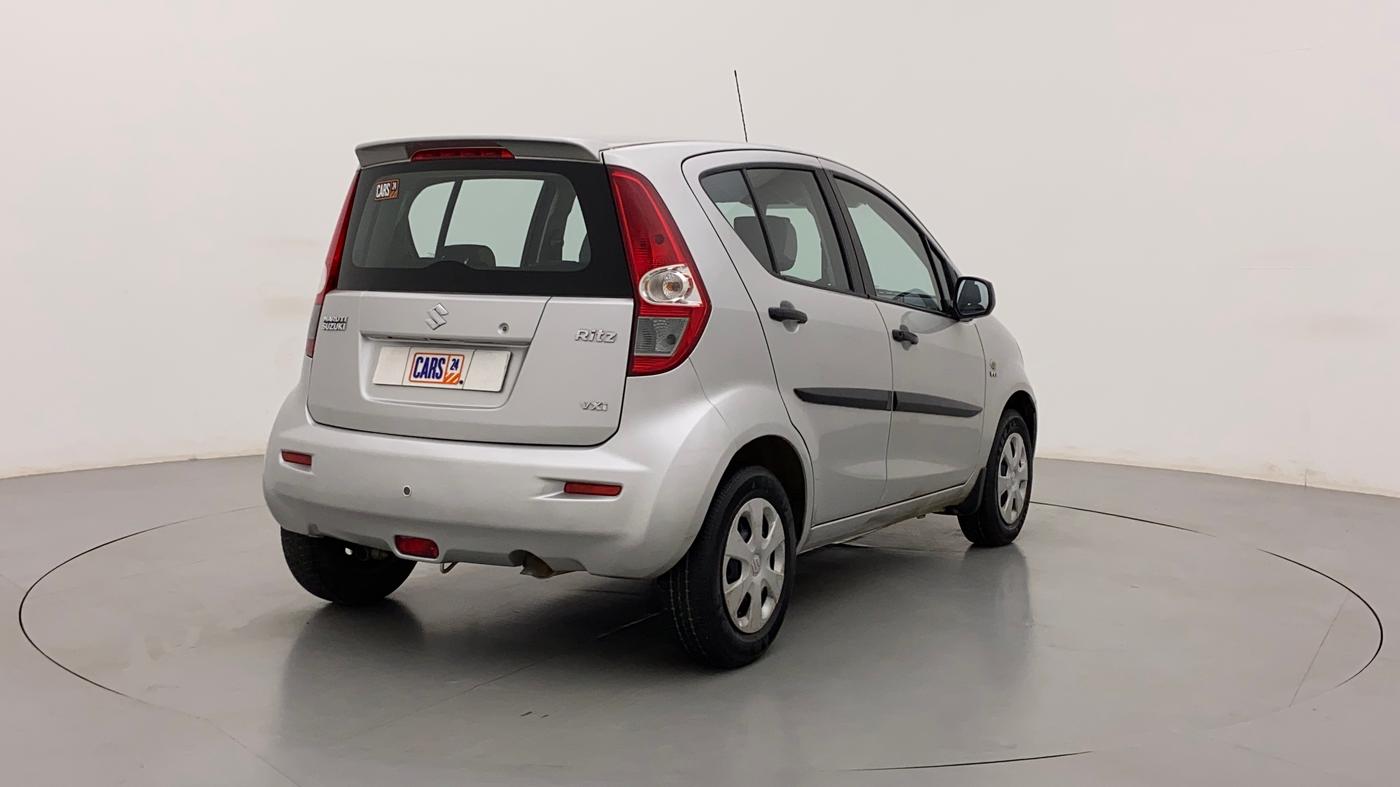2013 Maruti Ritz VXI, Petrol, Manual, 40,162 km, Right Back Diagonal