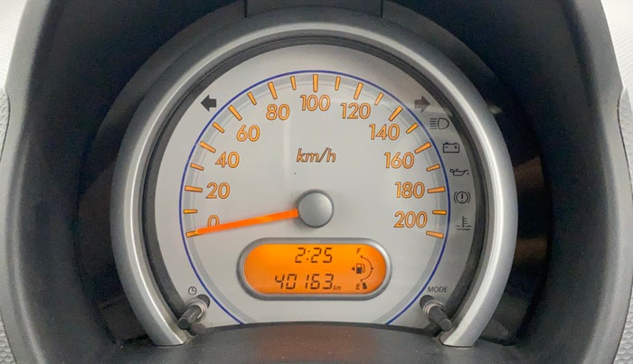 2013 Maruti Ritz VXI, Petrol, Manual, 40,162 km, Odometer Image