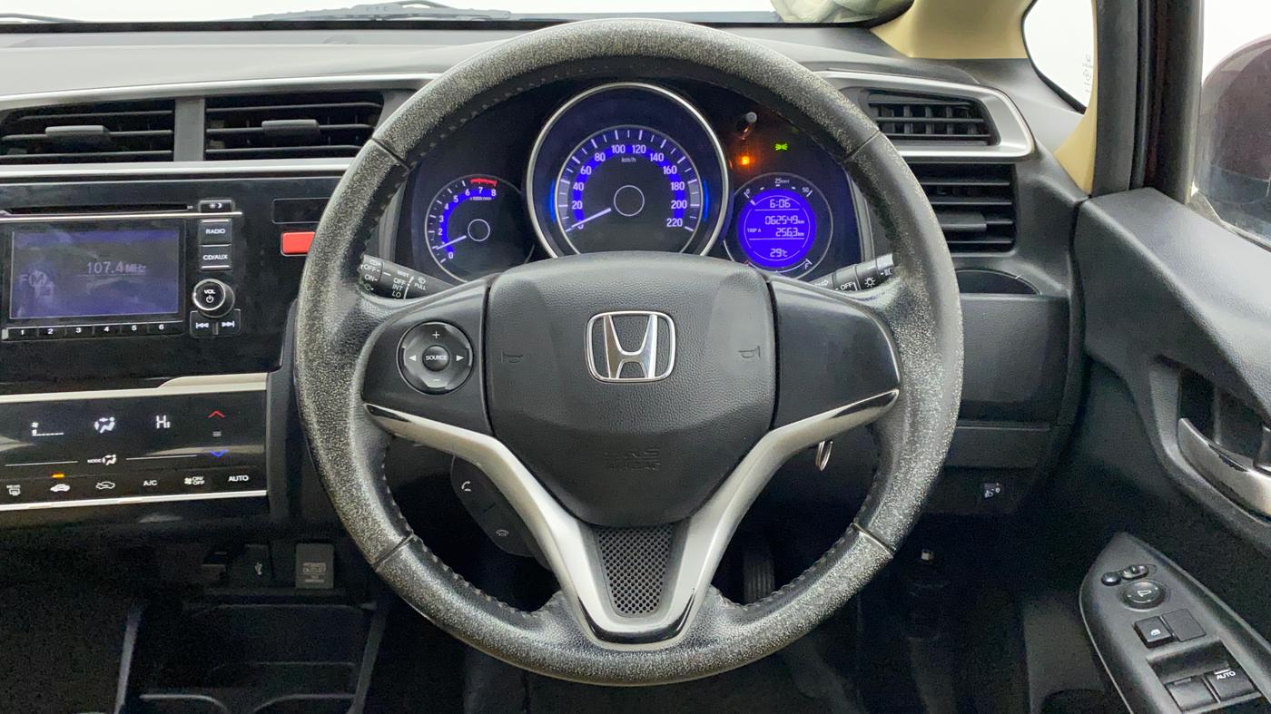 2016 Honda Jazz 1.2L I-VTEC V, Petrol, Manual, 62,549 km, Steering Wheel Close Up