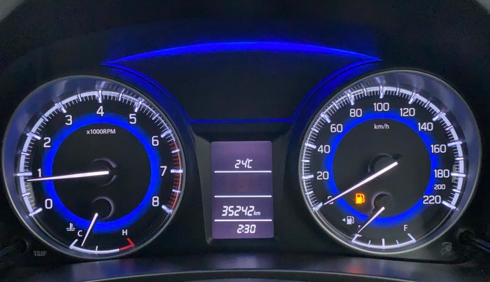 2017 Maruti Baleno DELTA PETROL 1.2, Petrol, Manual, 35,241 km, Odometer Image