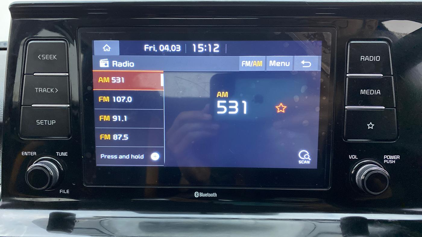 2019 KIA SELTOS HTK 1.5 PETROL, Petrol, Manual, 19,895 km, Infotainment System