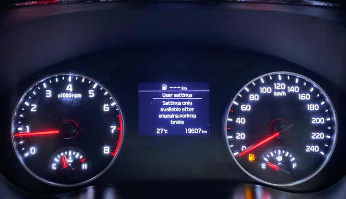 2019 KIA SELTOS HTK 1.5 PETROL, Petrol, Manual, 19,895 km, Odometer Image