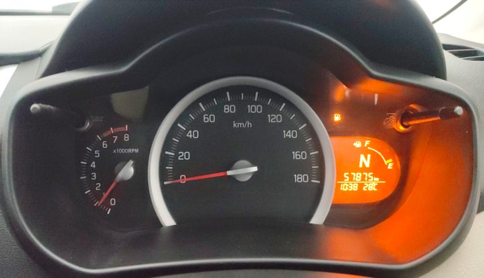 2018 Maruti Celerio VXI AMT, Petrol, Automatic, 57,846 km, Odometer Image