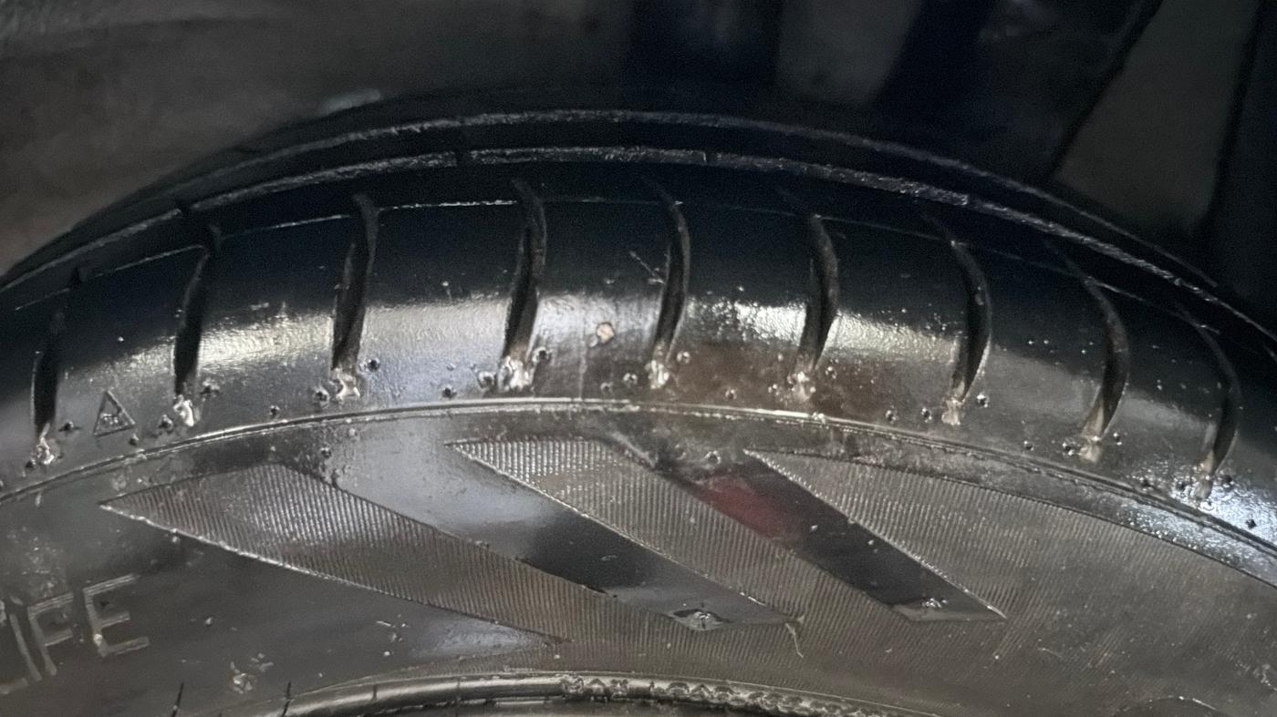 2017 Hyundai Xcent E+, Petrol, Manual, 66,534 km, Left Rear Tyre Tread