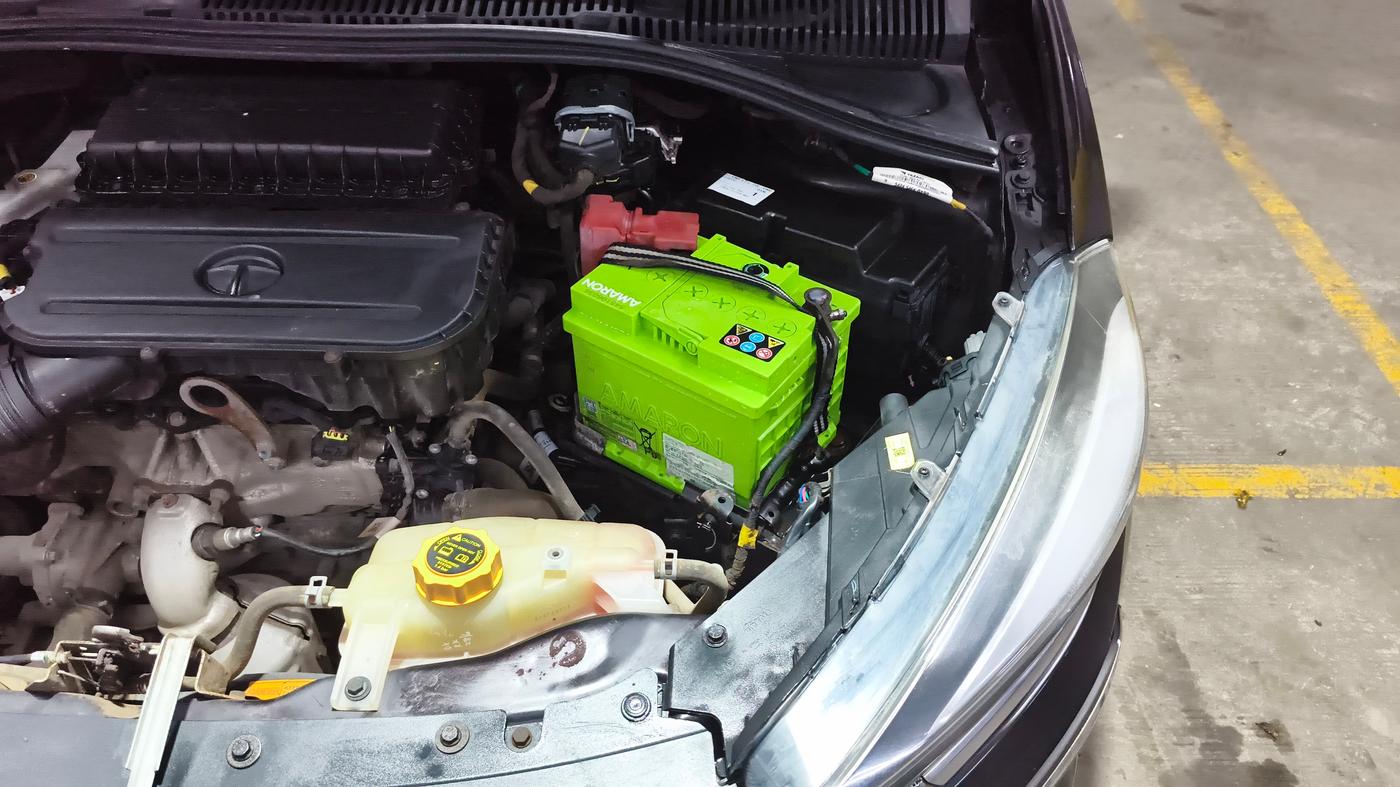 2023 Tata Tiago XZ PLUS CNG, CNG, Manual, 37,636 km, Engine View - Left