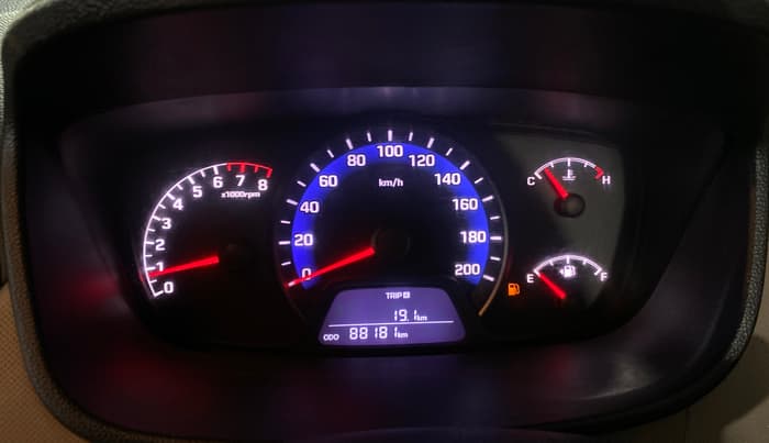 2015 Hyundai Xcent SX 1.2, Petrol, Manual, 88,202 km, Odometer Image