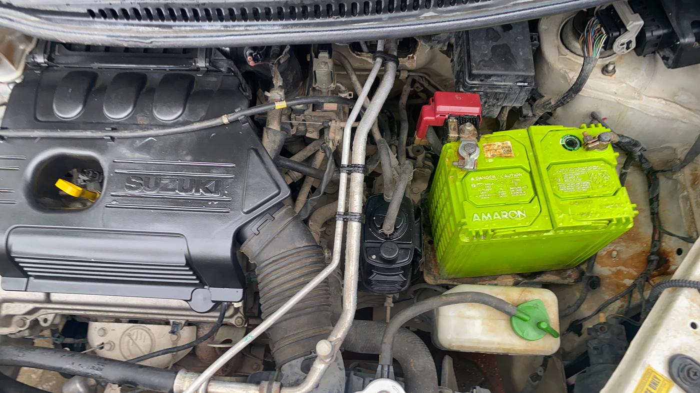 2014 Maruti Wagon R 1.0 VXI, Petrol, Manual, 59,704 km, Engine View - Left