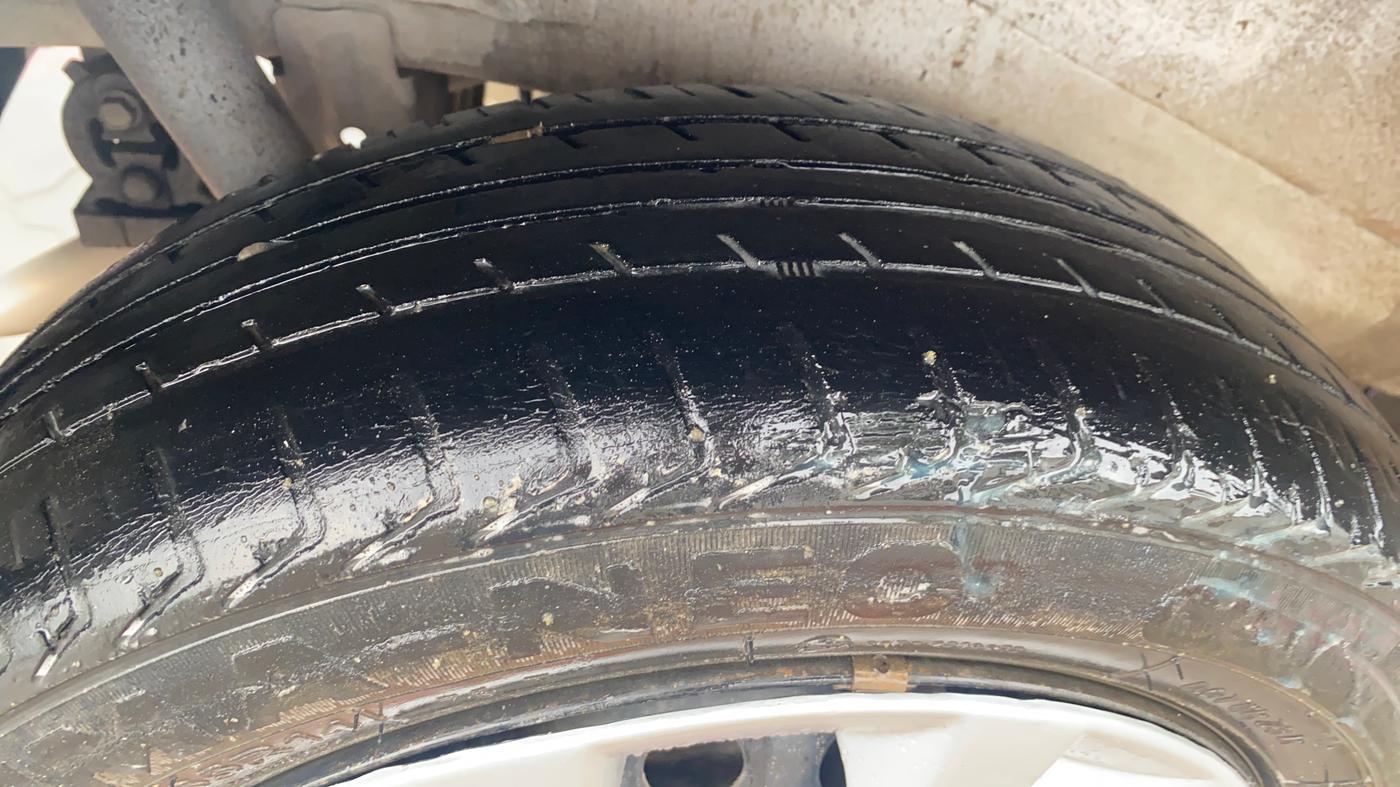 2014 Maruti Wagon R 1.0 VXI, Petrol, Manual, 59,704 km, Right Rear Tyre Tread