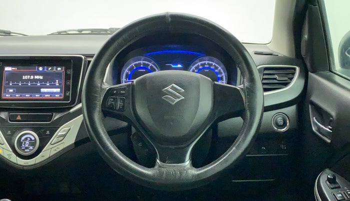 2017 Maruti Baleno ALPHA PETROL 1.2, Petrol, Manual, 28,328 km, Steering Wheel Close Up