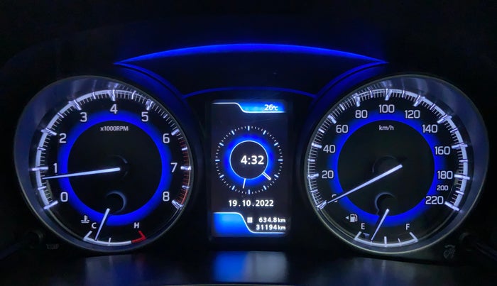 2017 Maruti Baleno ZETA PETROL 1.2, Petrol, Manual, 31,300 km, Odometer Image