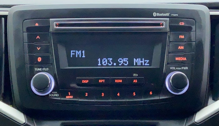 2017 Maruti Baleno ZETA PETROL 1.2, Petrol, Manual, 31,300 km, Infotainment System