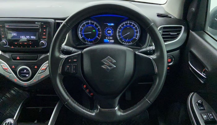 2017 Maruti Baleno ZETA PETROL 1.2, Petrol, Manual, 31,300 km, Steering Wheel Close Up